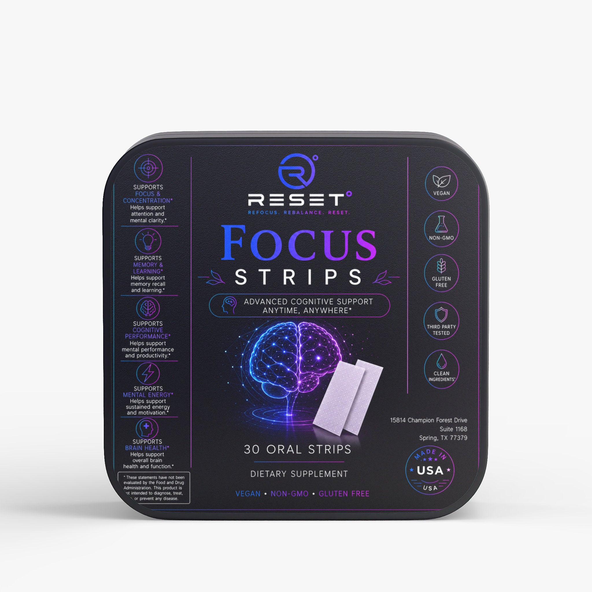 Mushroom Focus Strips