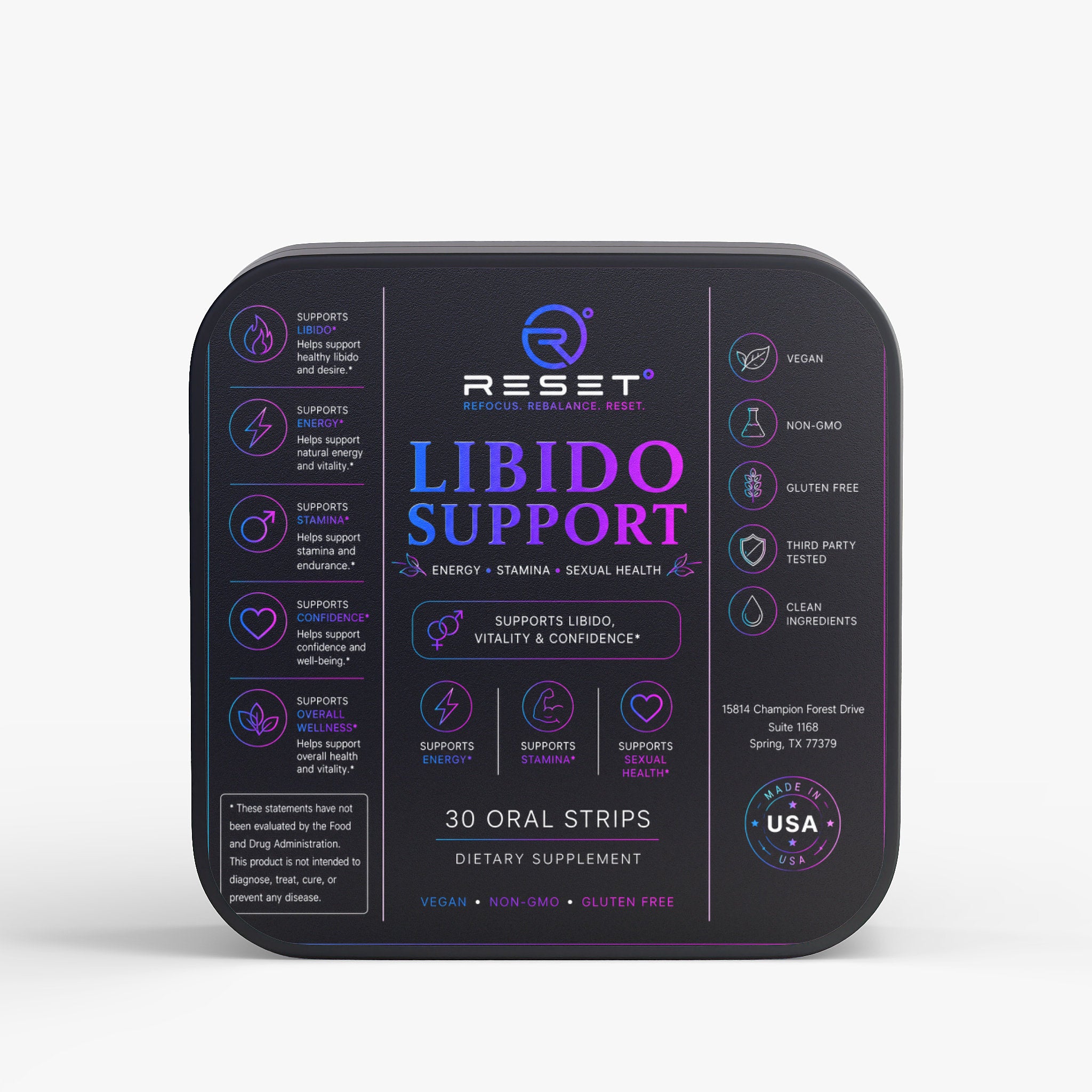 Libido Support Strips