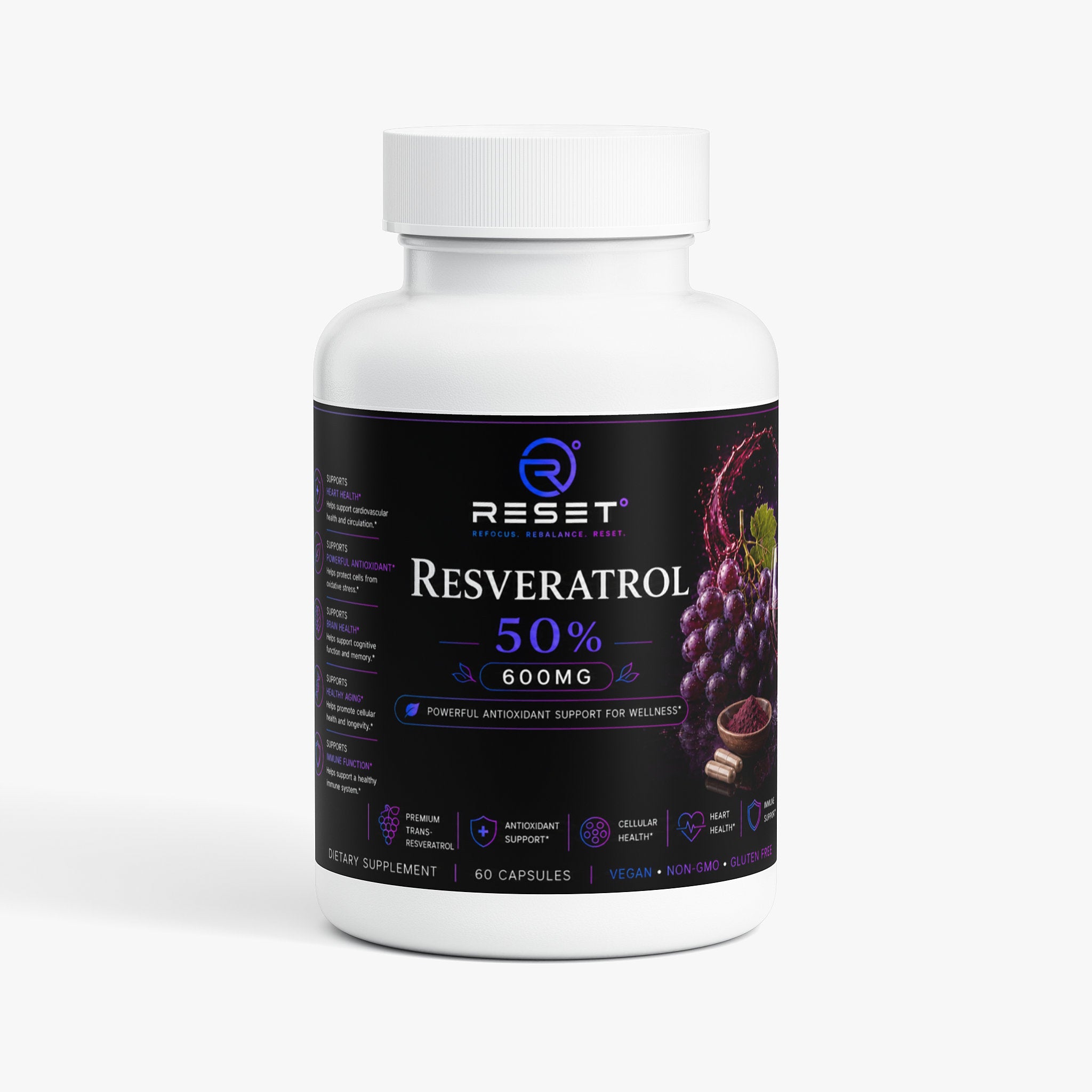 Resveratrol 50% 600mg