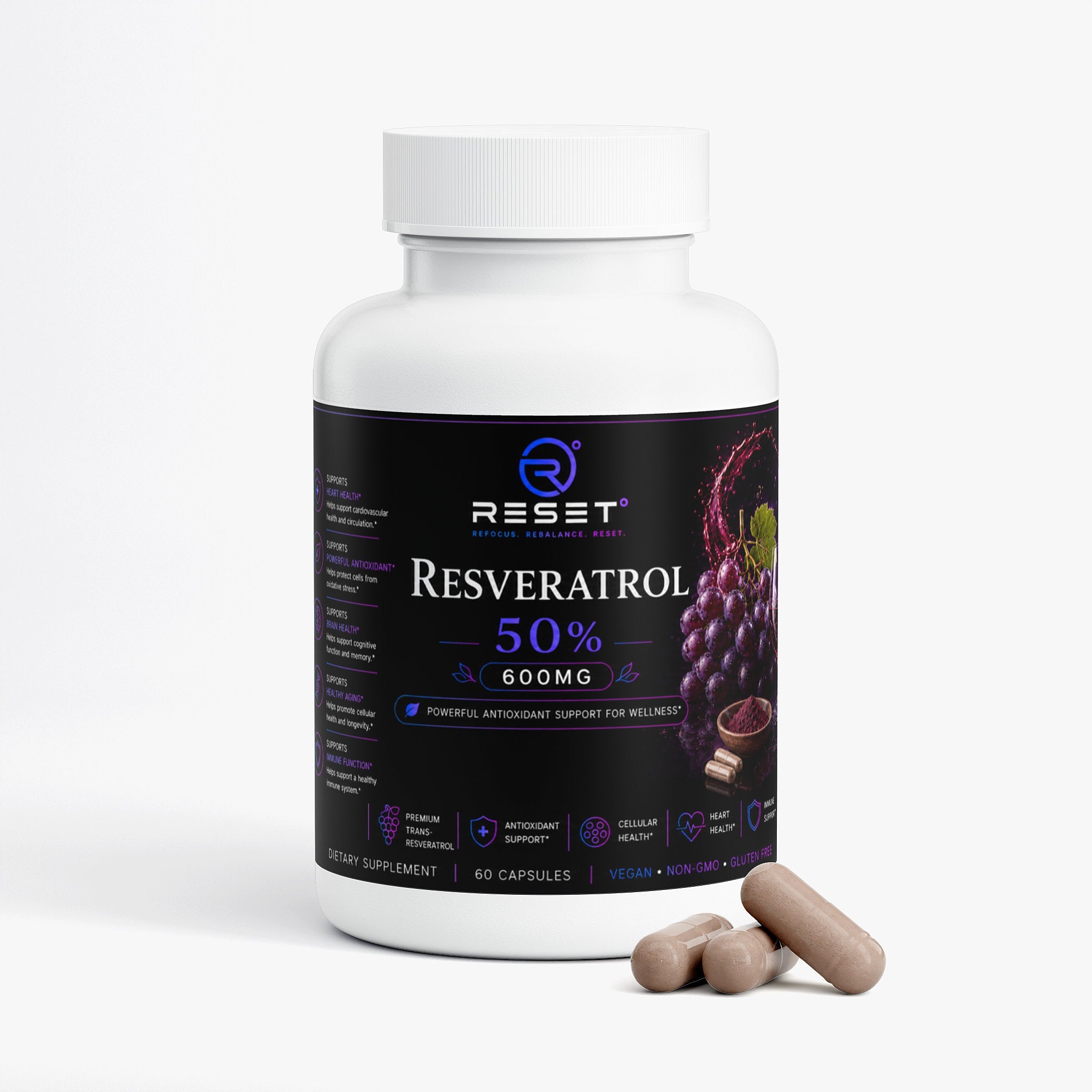 Resveratrol 50% 600mg