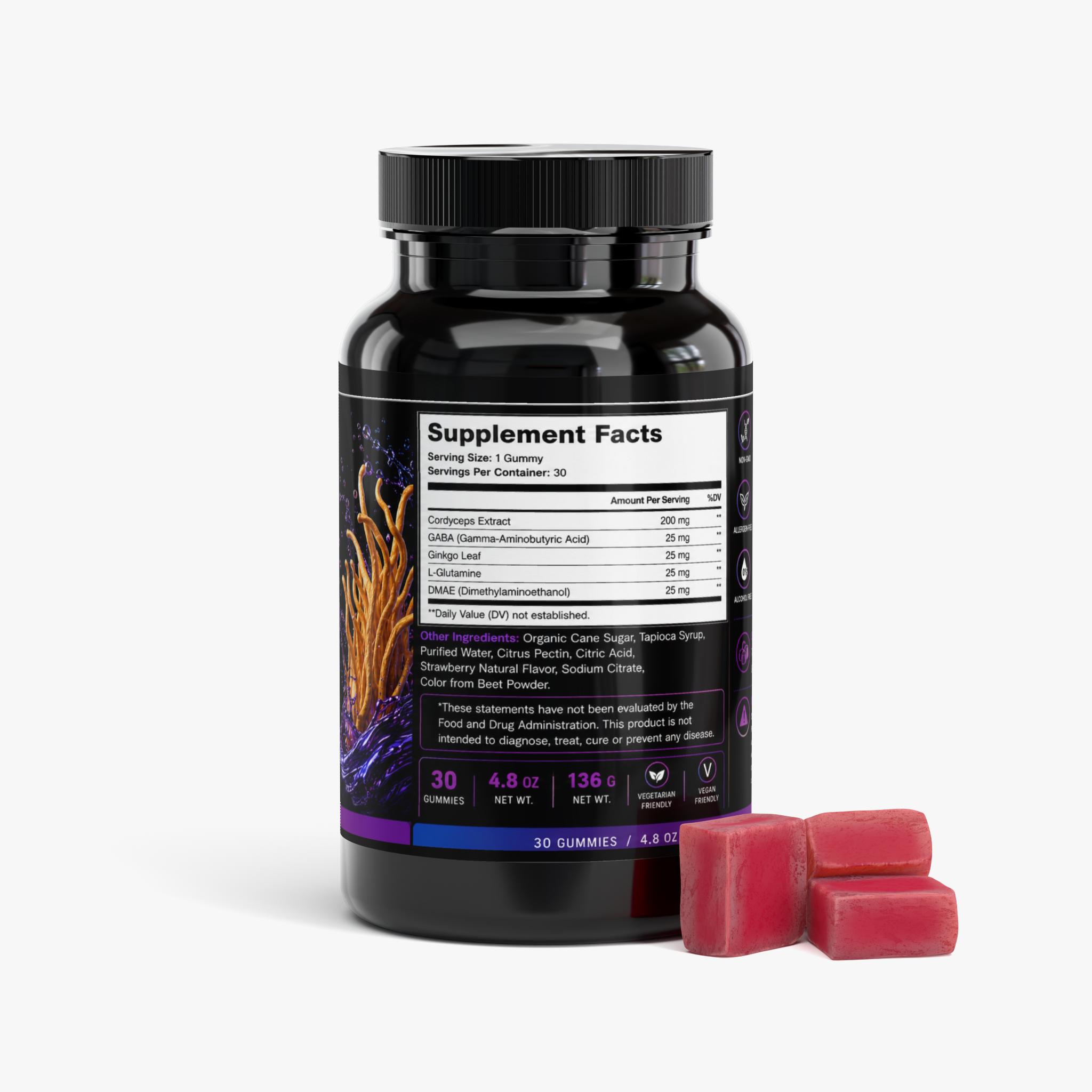 Cordyceps Energy Gummies