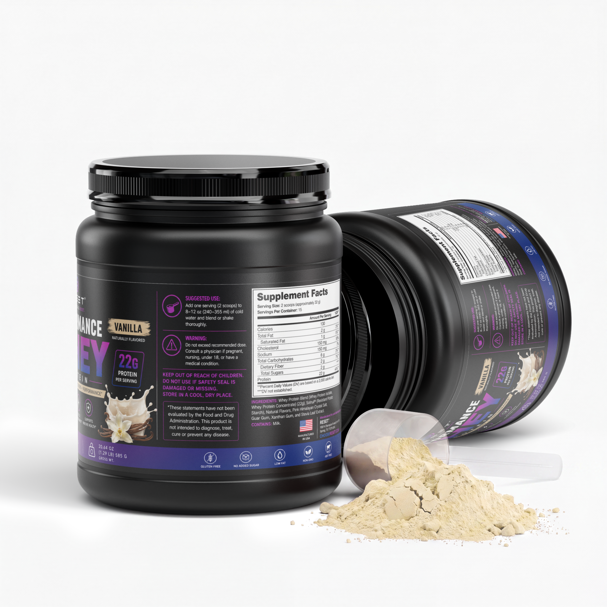 Performance Whey Protein Blend (Vanilla)