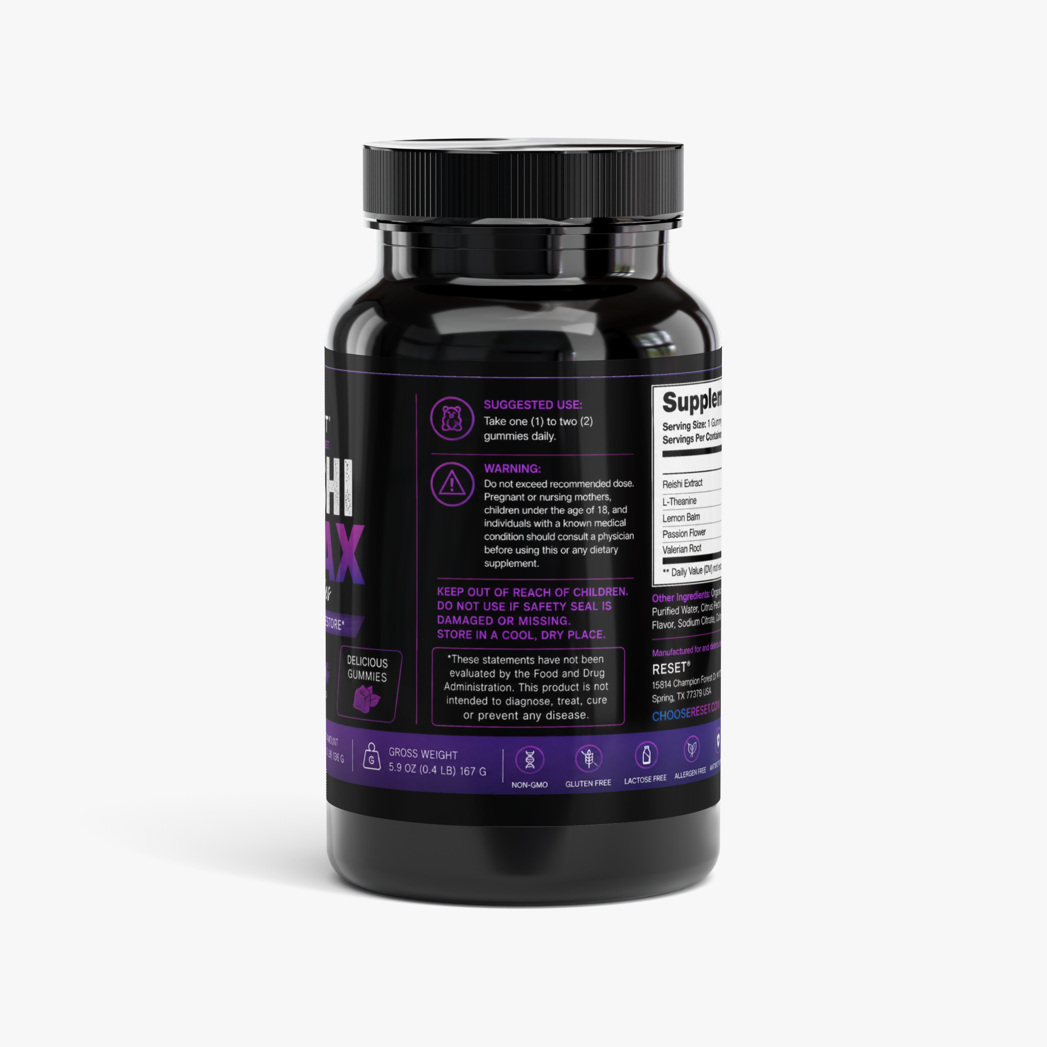 Reishi Relax Gummies