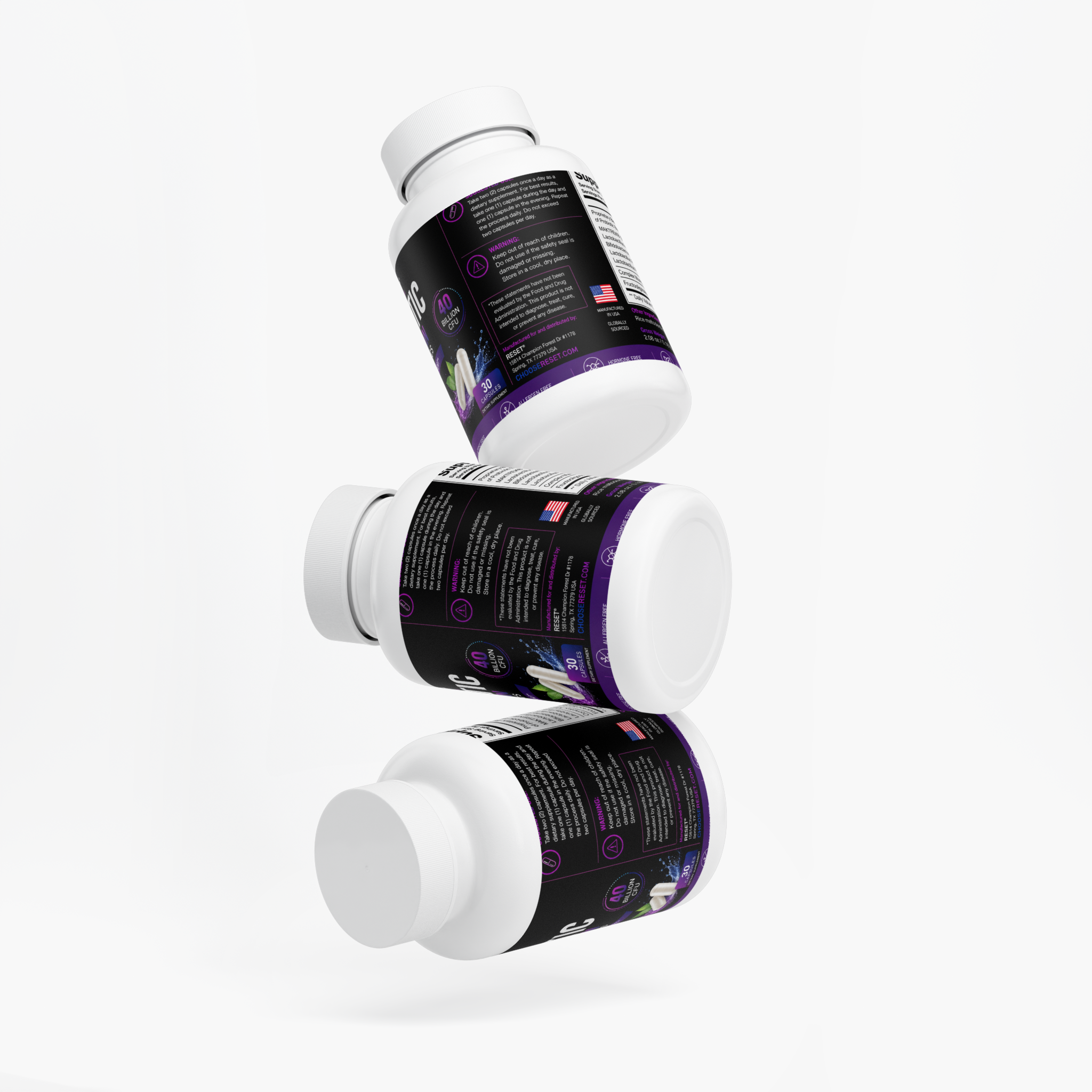Probiotic 40 Billion with Prebiotics