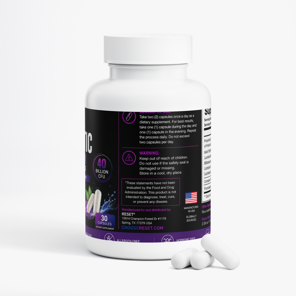 Probiotic 40 Billion with Prebiotics