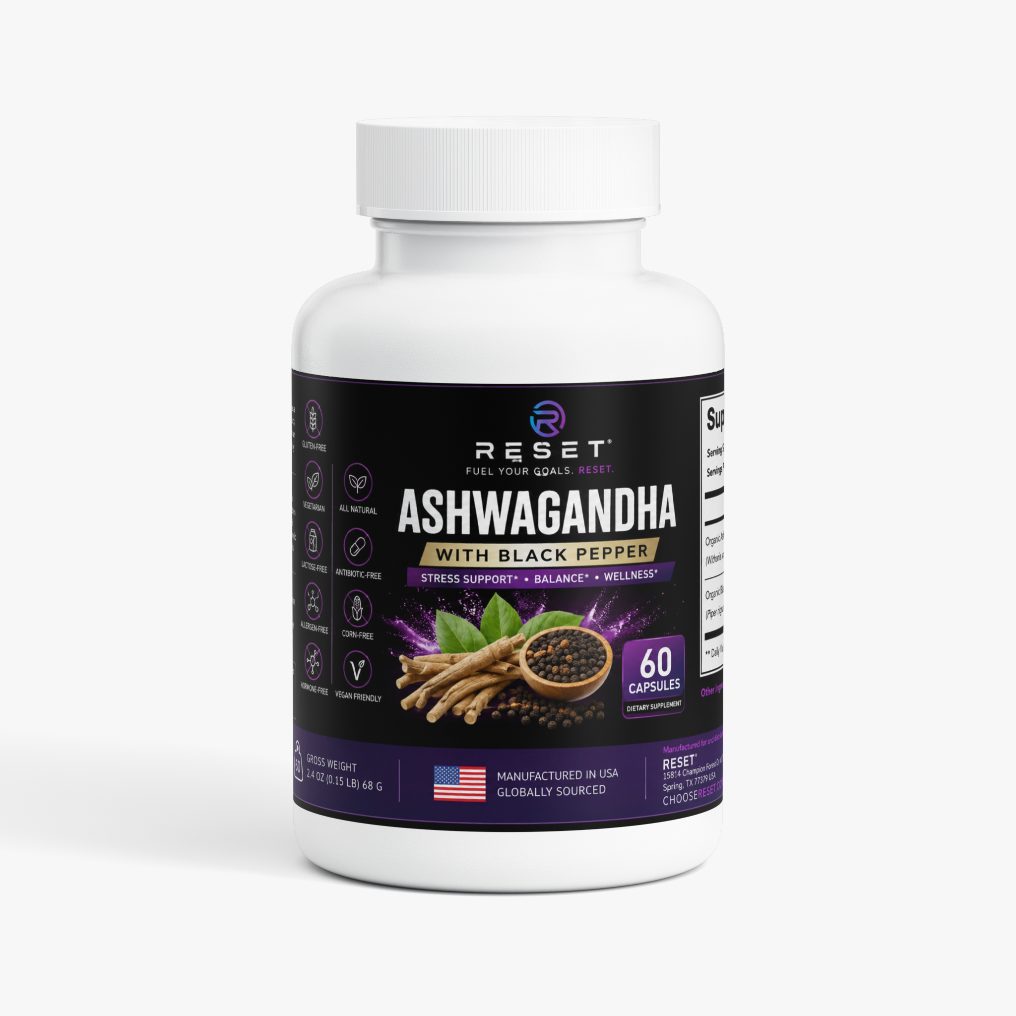 Ashwagandha with Black Pepper