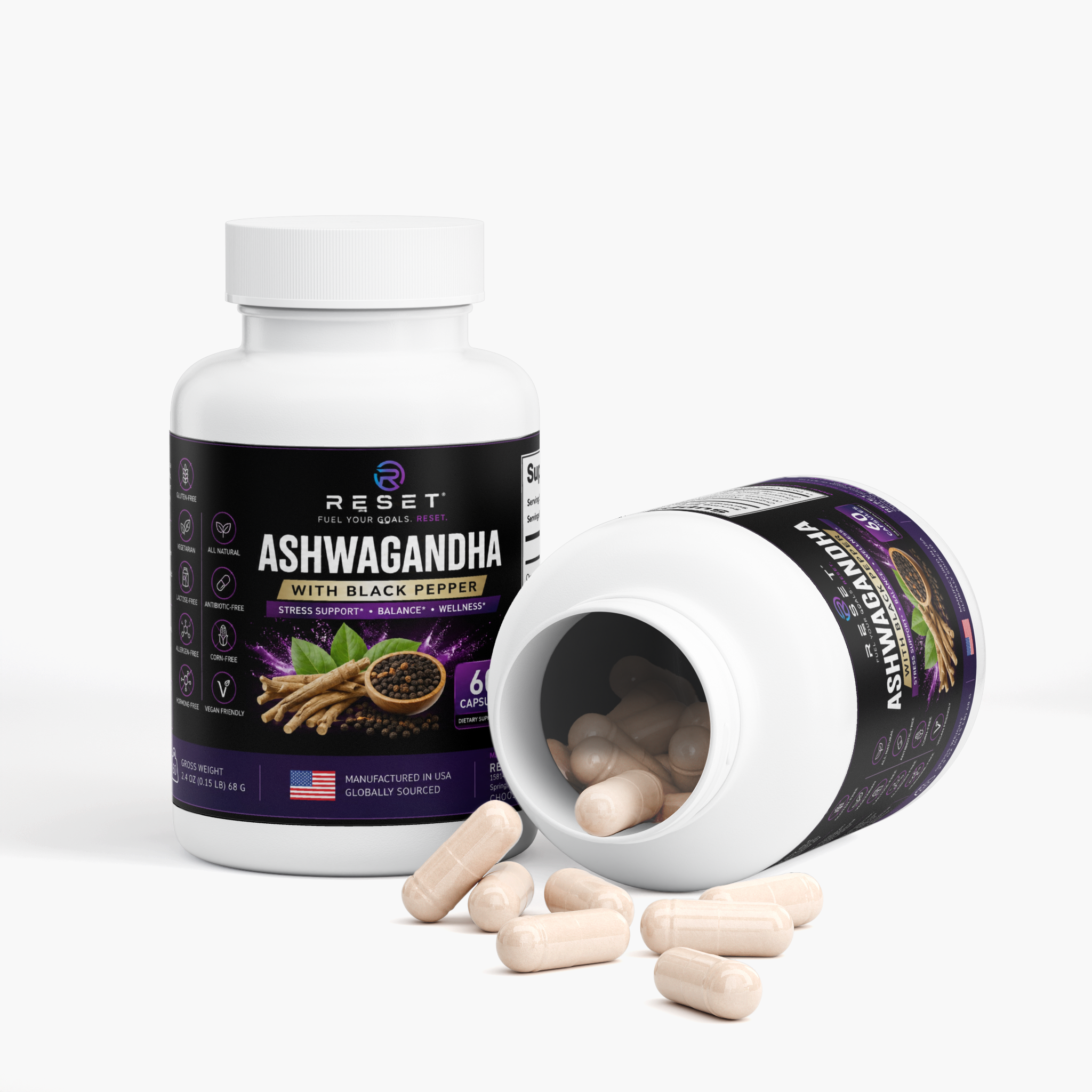 Ashwagandha with Black Pepper