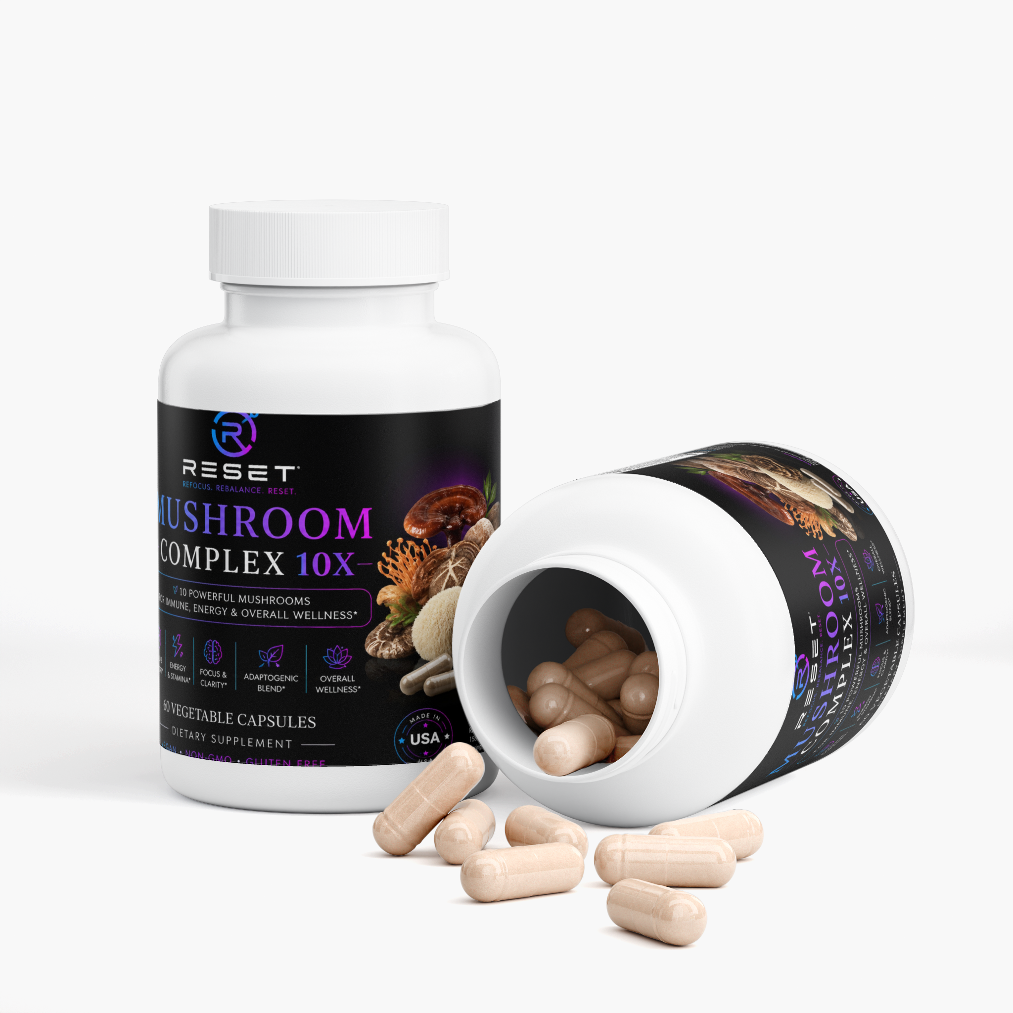 Mushroom Complex 10 X