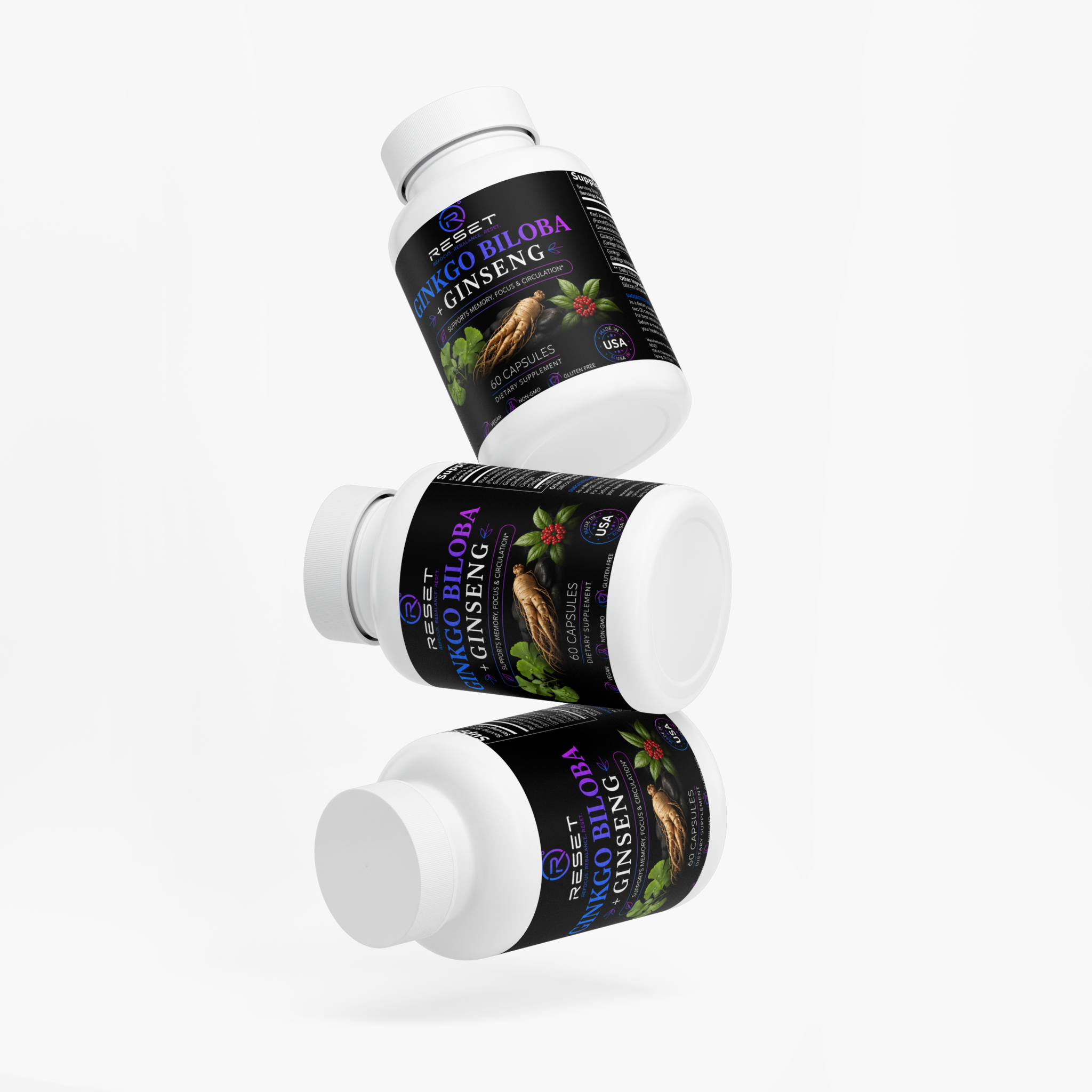 Ginkgo Biloba + Ginseng