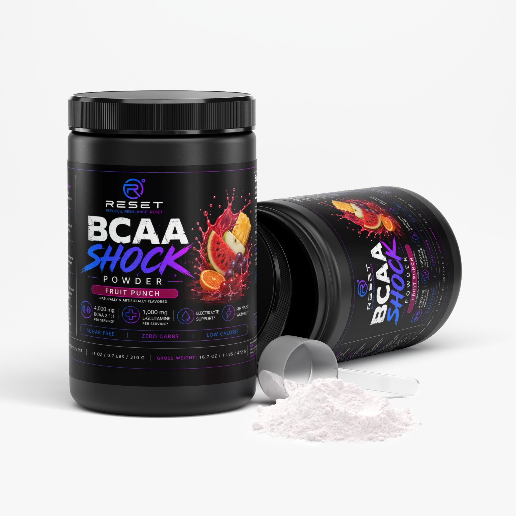 BCAA Shock Powder (Fruit Punch)