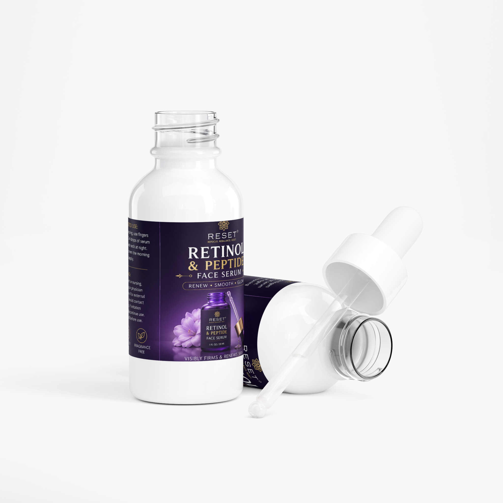 Retinol and Peptide Face Serum