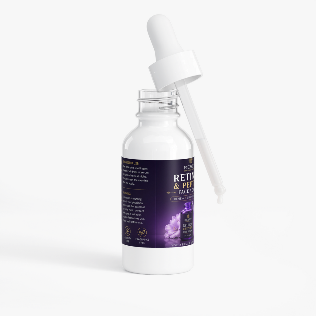 Retinol and Peptide Face Serum