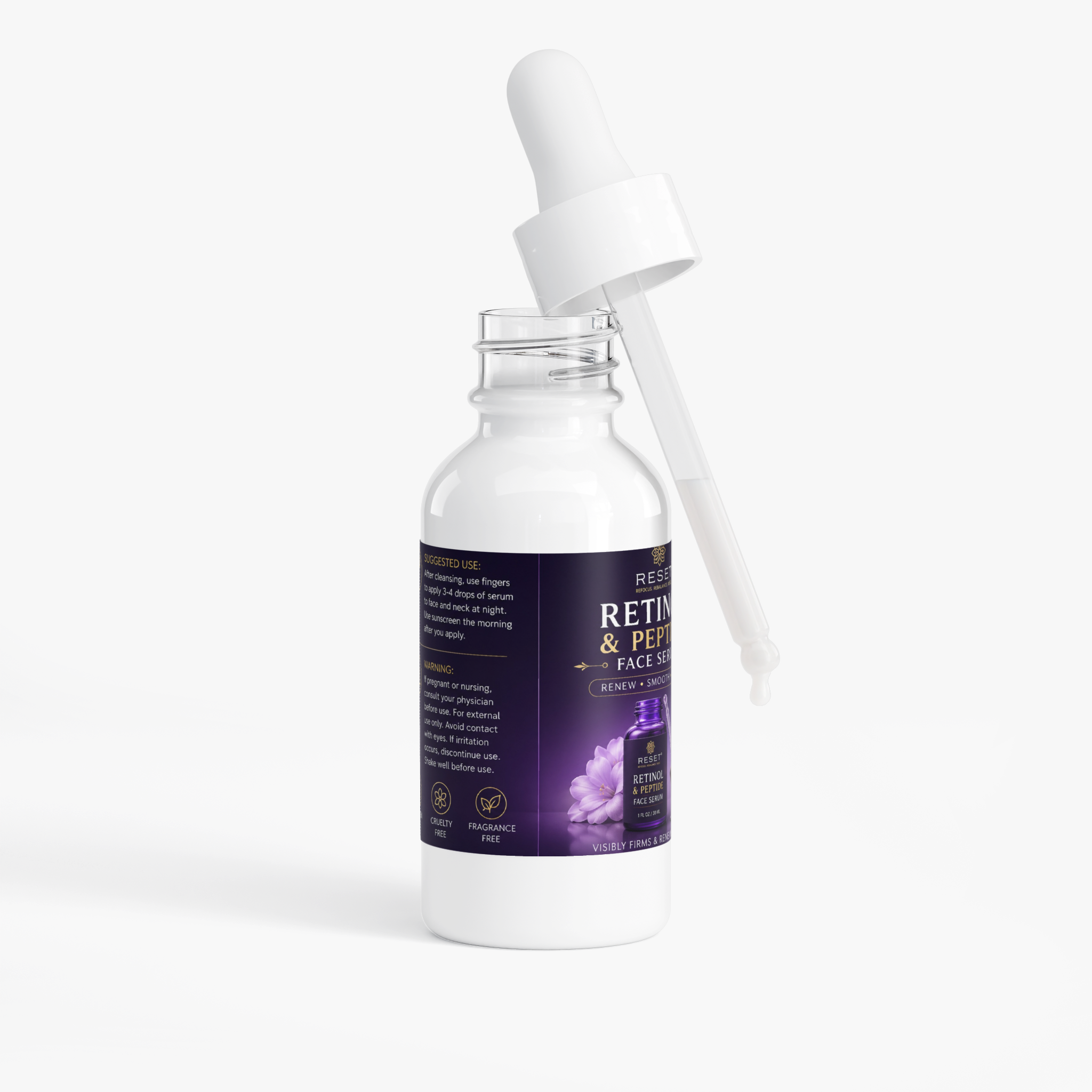Retinol and Peptide Face Serum