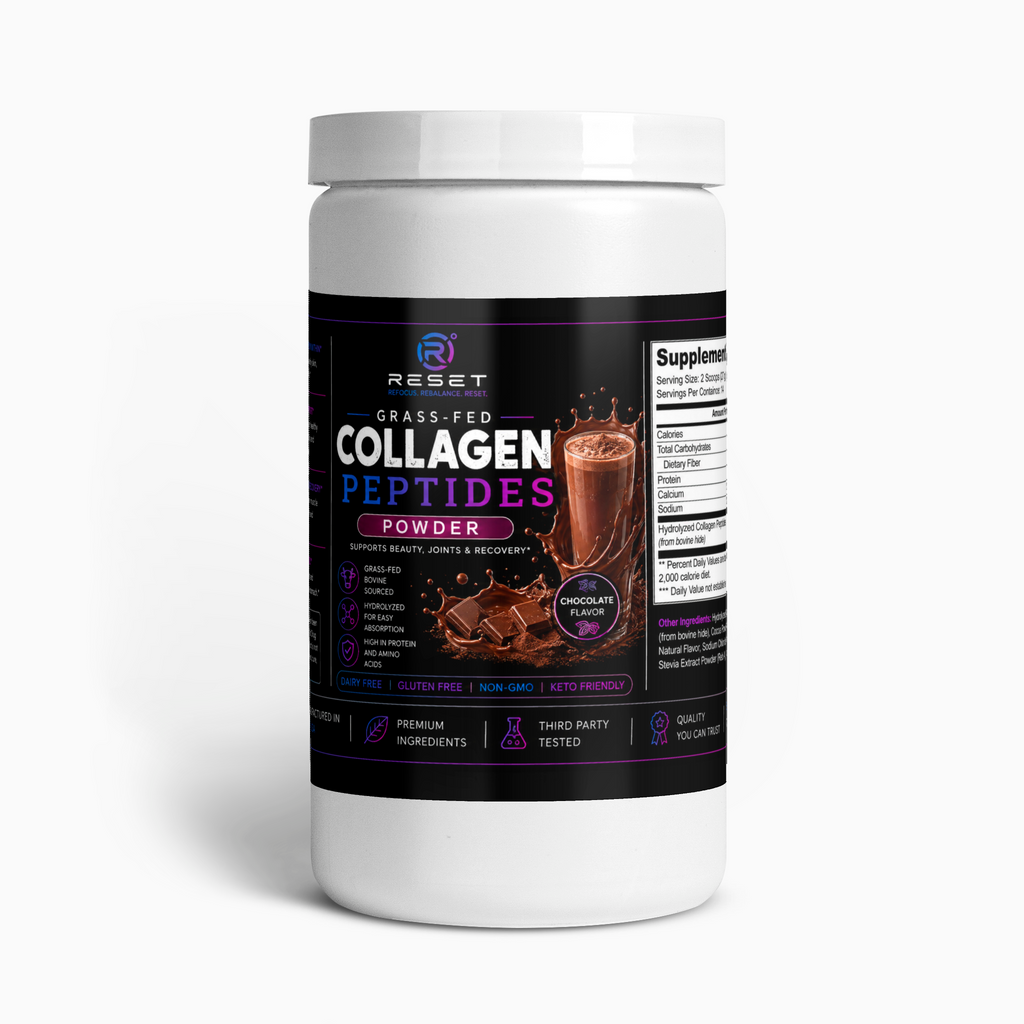 Grass-Fed Collagen Peptides Powder (Chocolate)