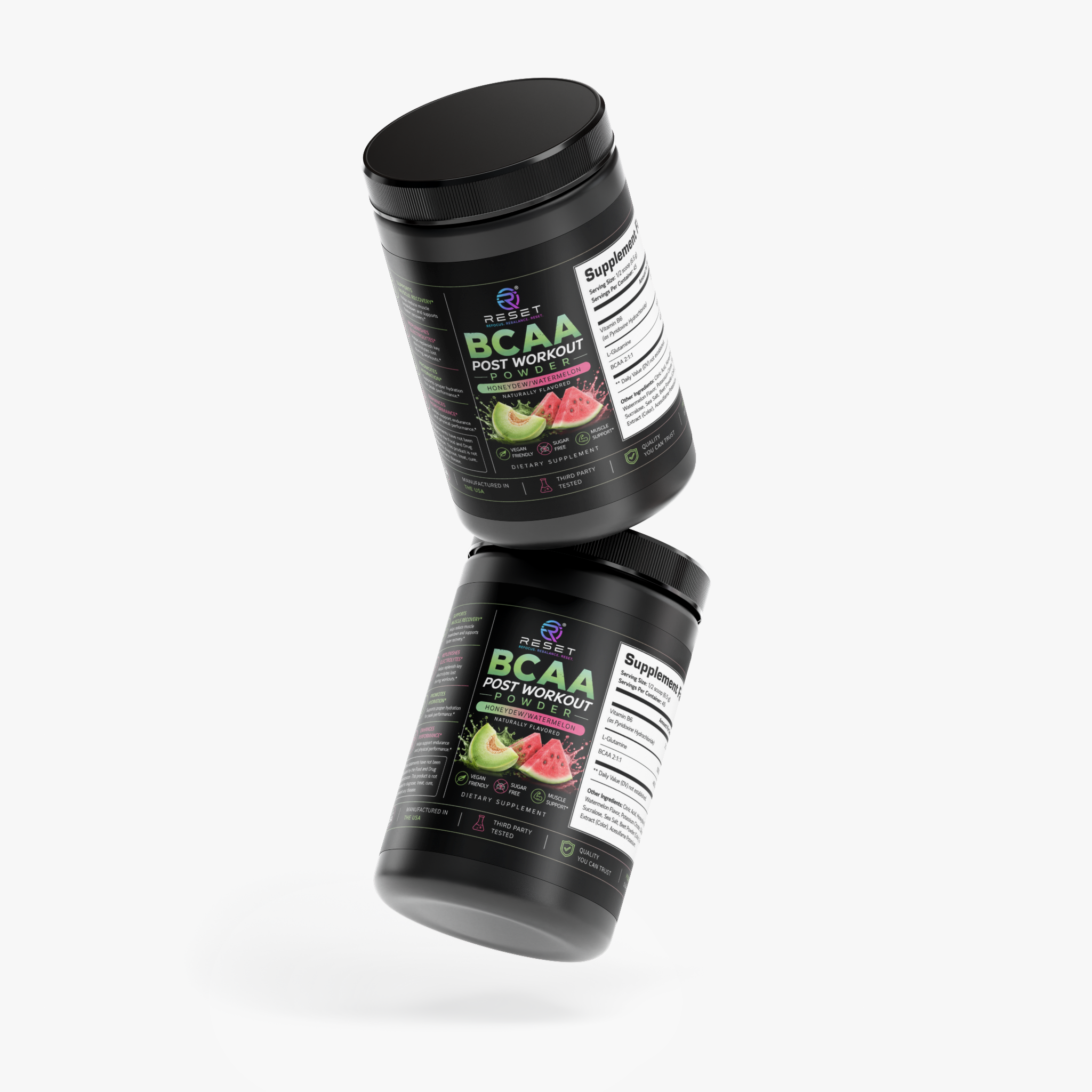 BCAA Post Workout Powder (Honeydew/Watermelon)