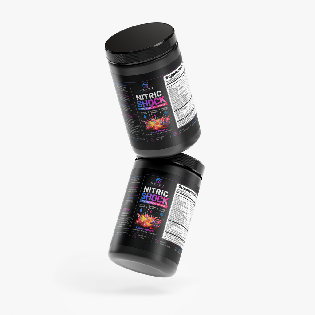 Nitric Shock Pre-Workout Powder (Fruit Punch)