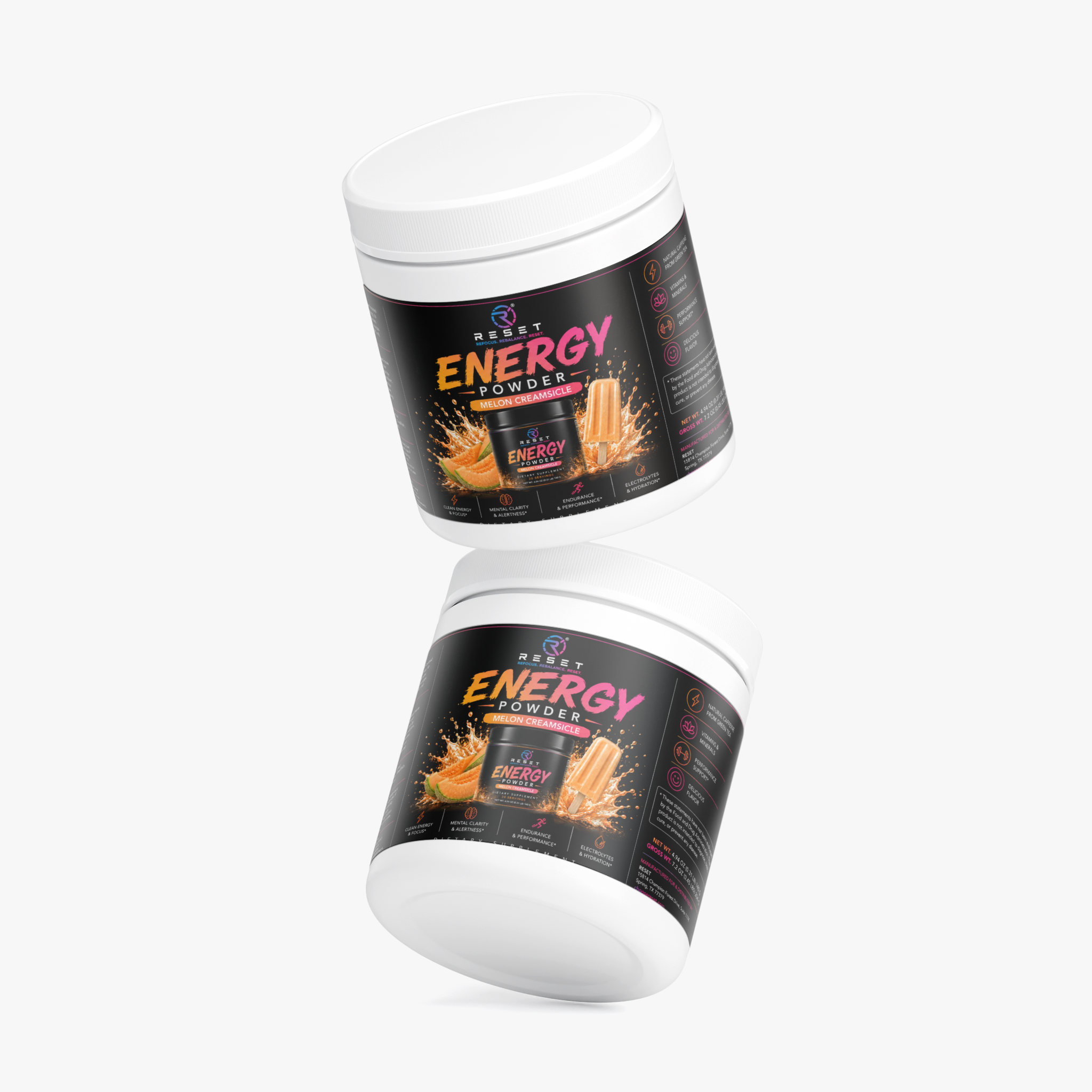 Energy Powder (Melon Creamsicle)