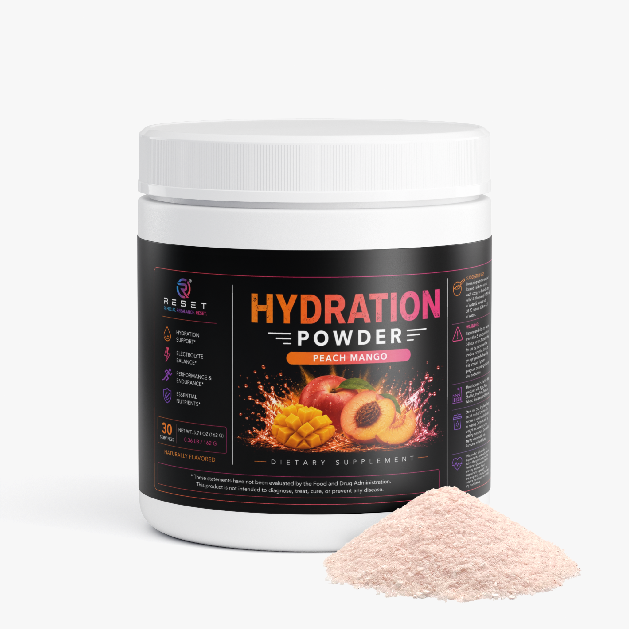 Hydration Powder (Peach Mango)
