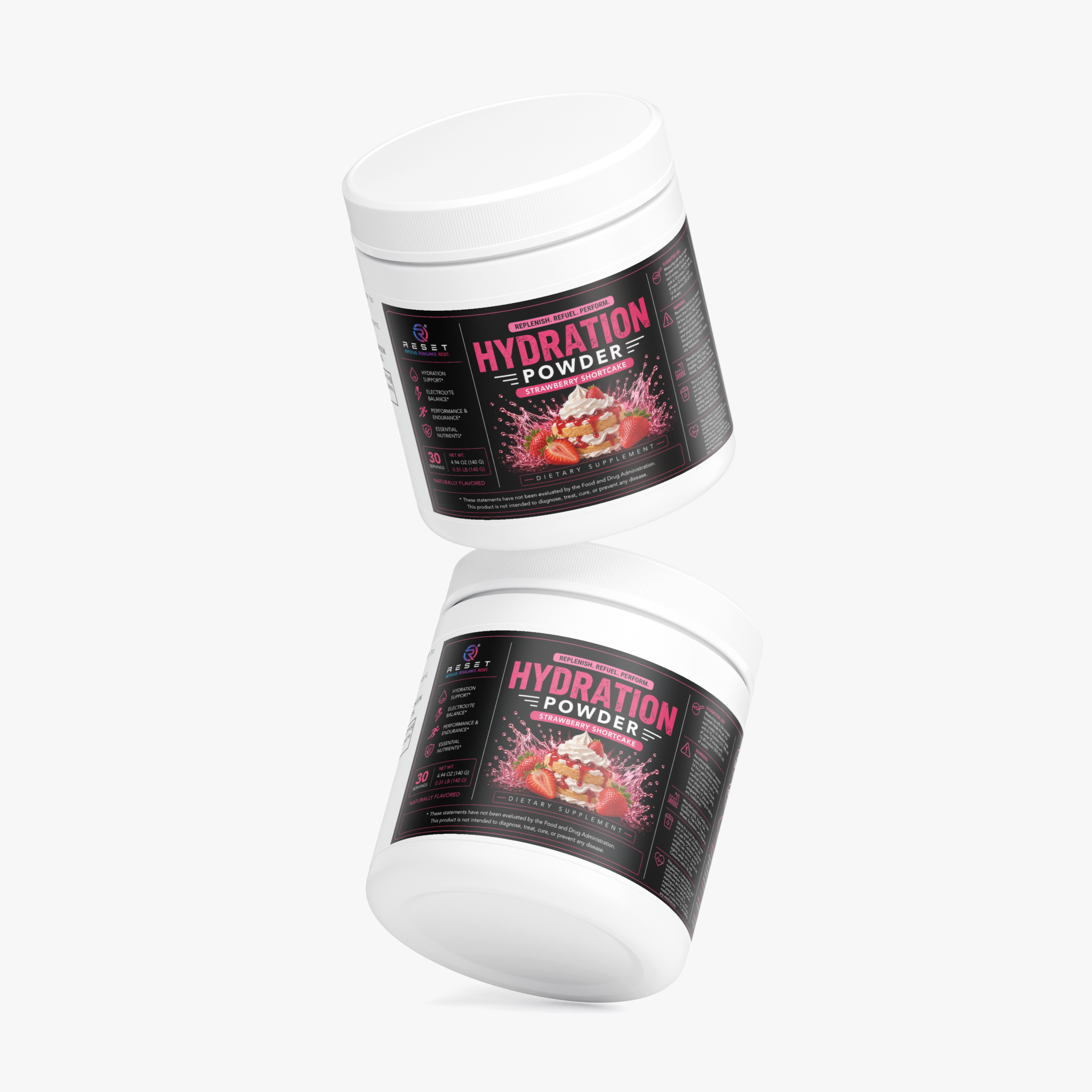 Energy Powder (Strawberry Shortcake)