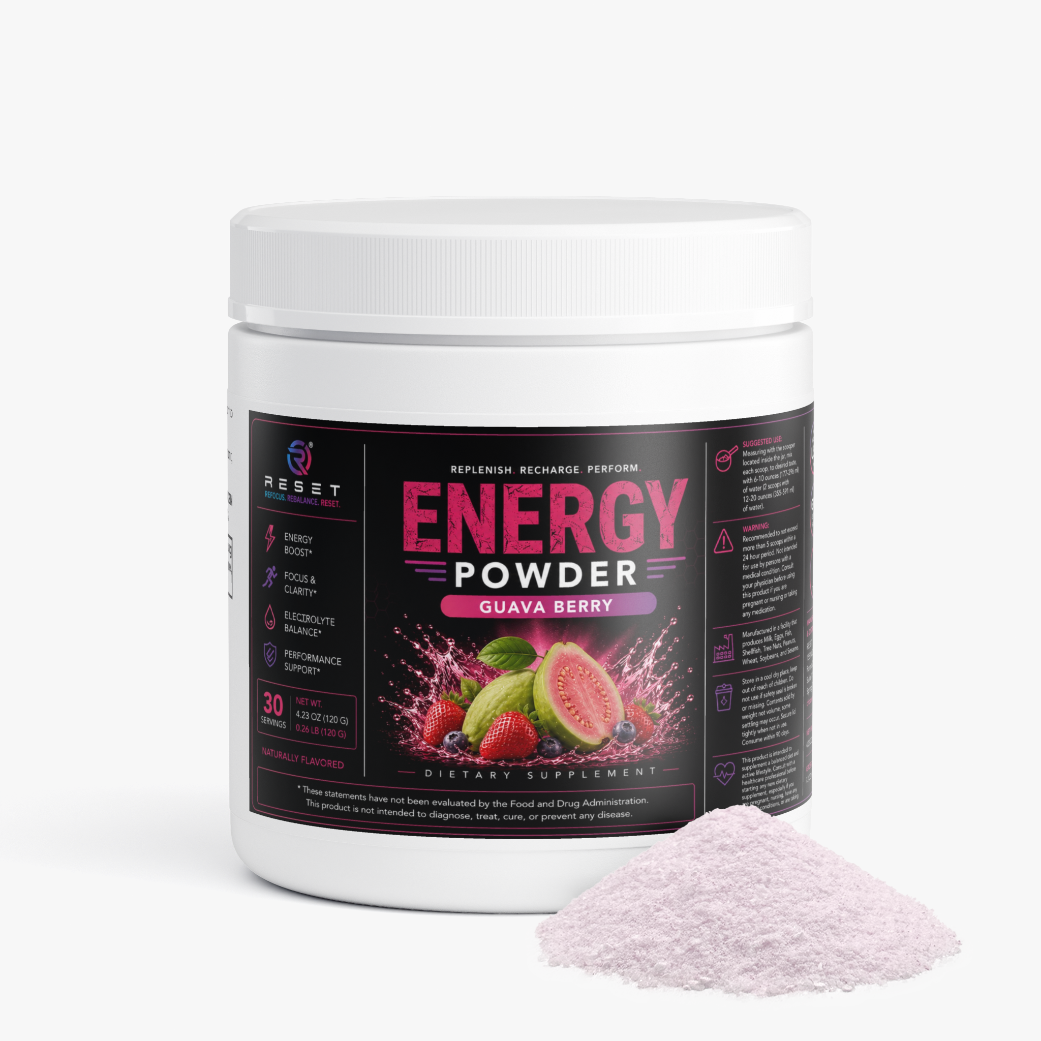Energy Powder (Guava Berry)