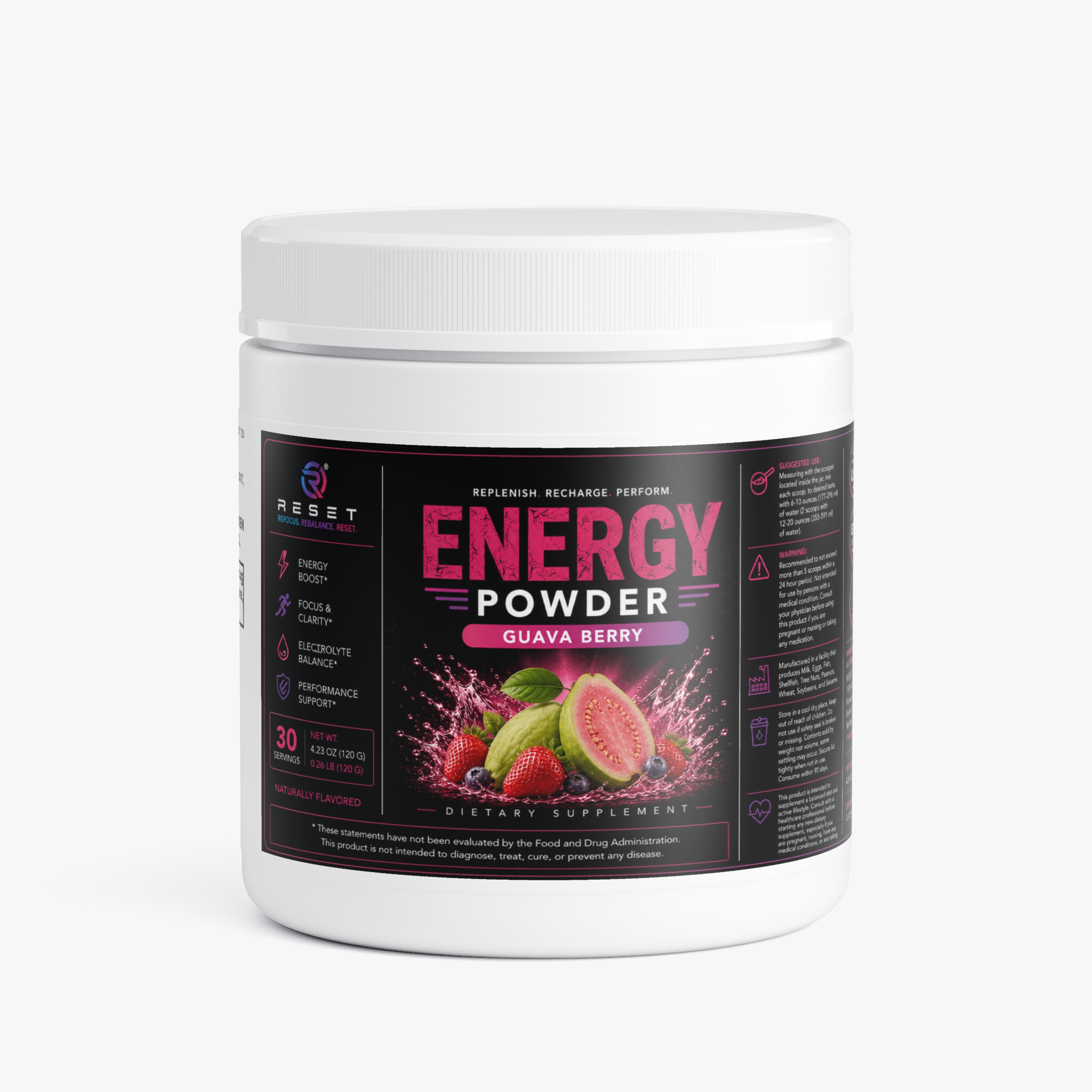 Energy Powder (Guava Berry)