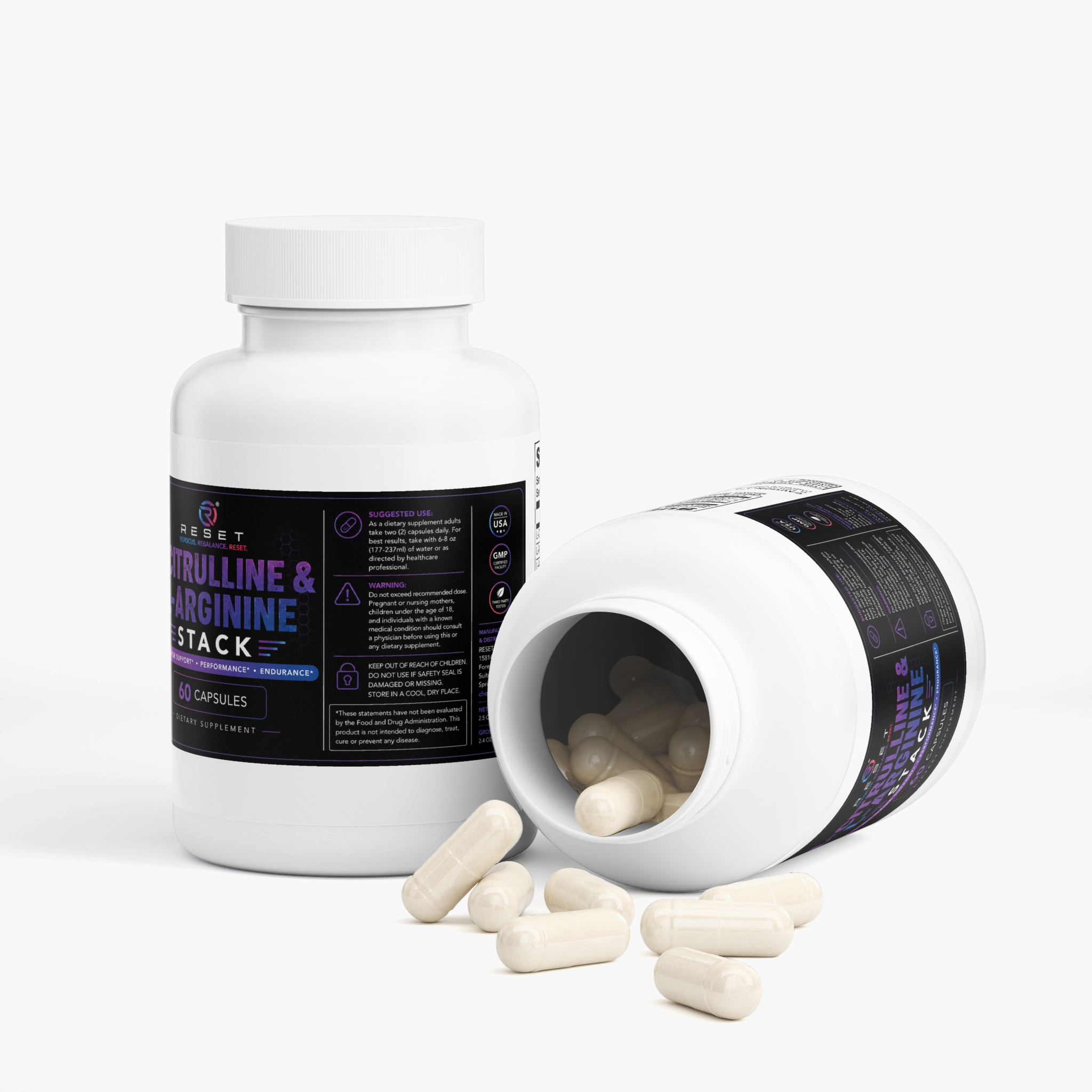 L-Citrulline & L-Arginine Stack