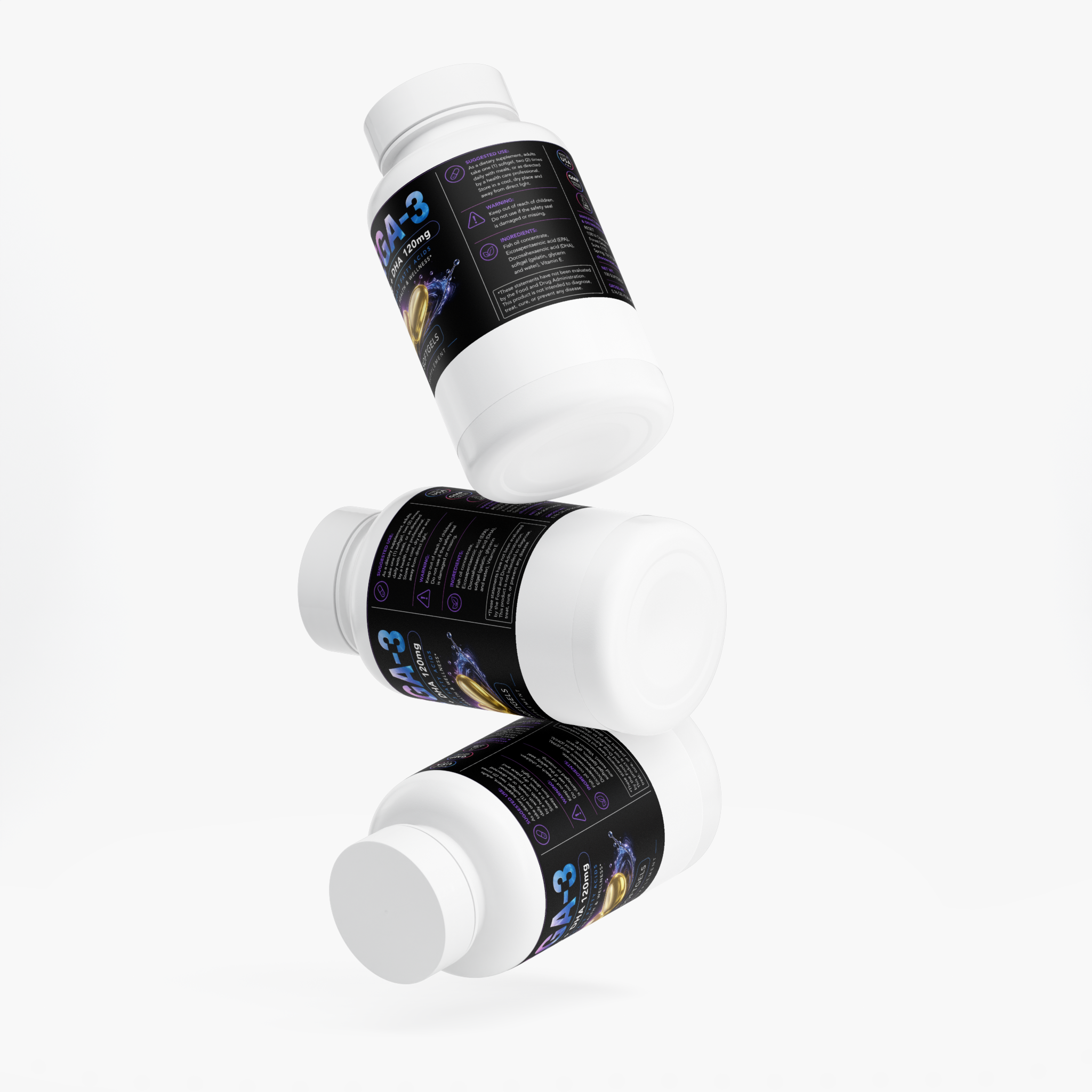 Omega-3 EPA 180mg + DHA 120mg