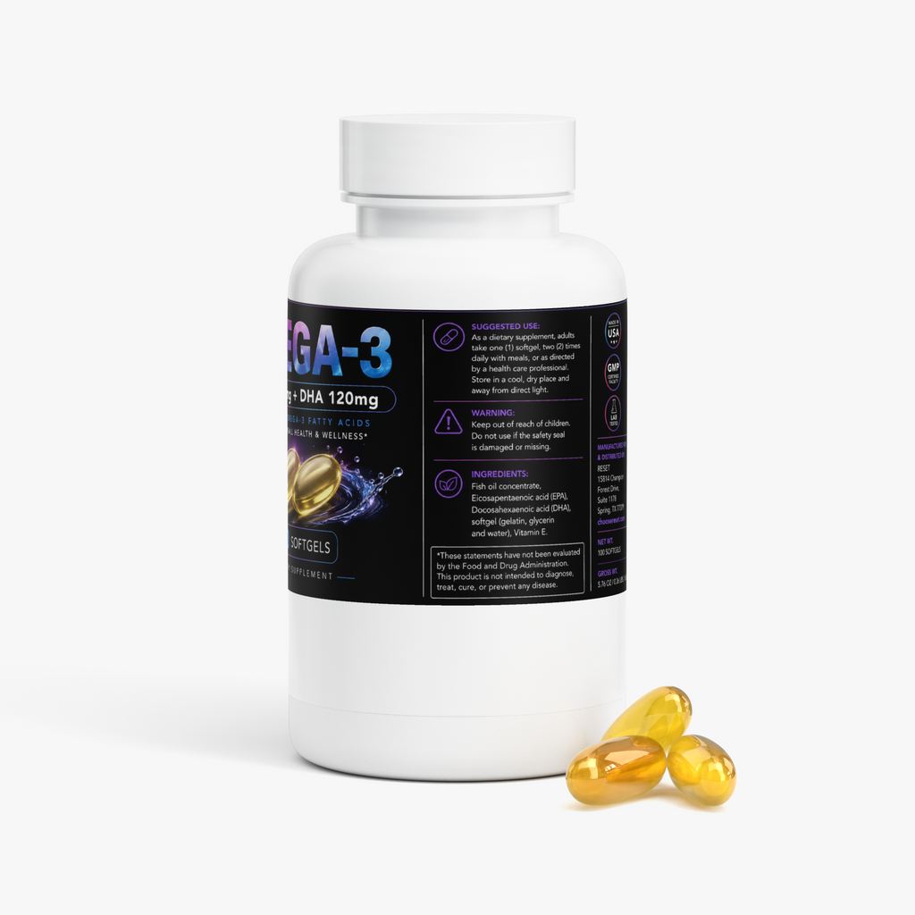 Omega-3 EPA 180mg + DHA 120mg