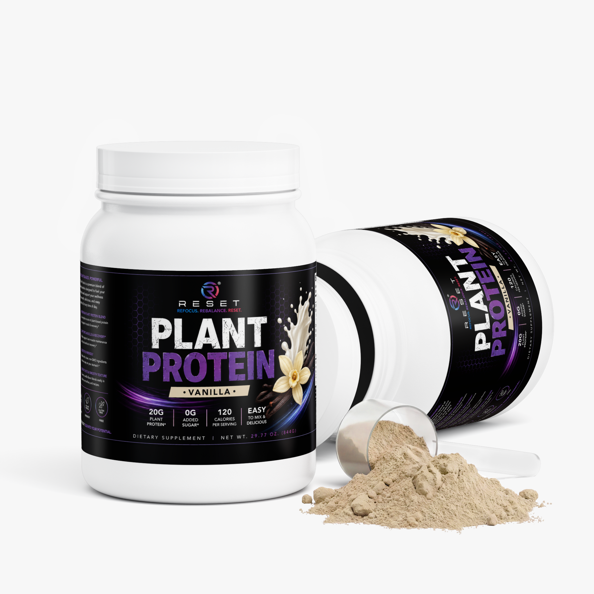 Plant Protein (Vanilla protein shake powder)