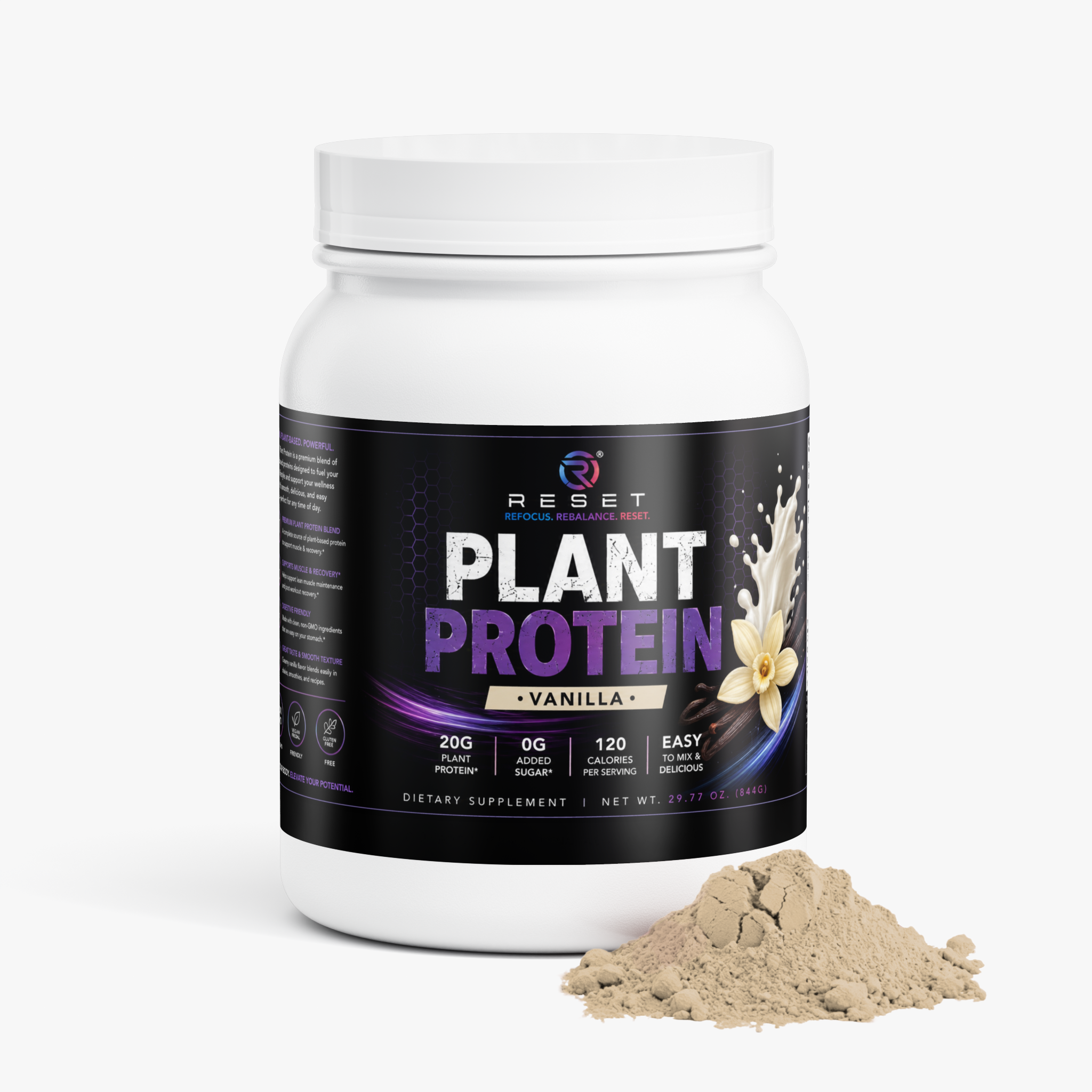 Plant Protein (Vanilla protein shake powder)