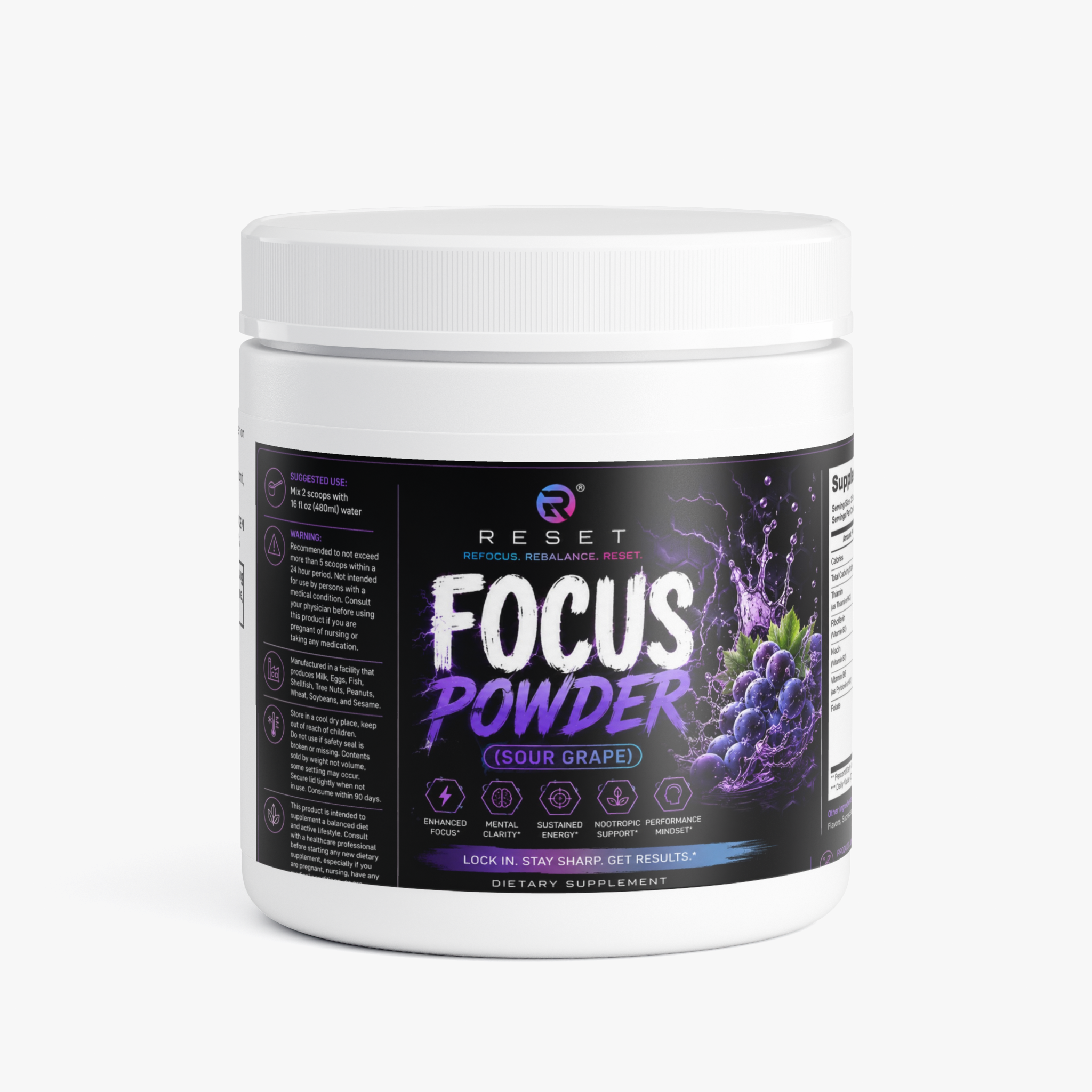 Focus Powder (Sour Grape)