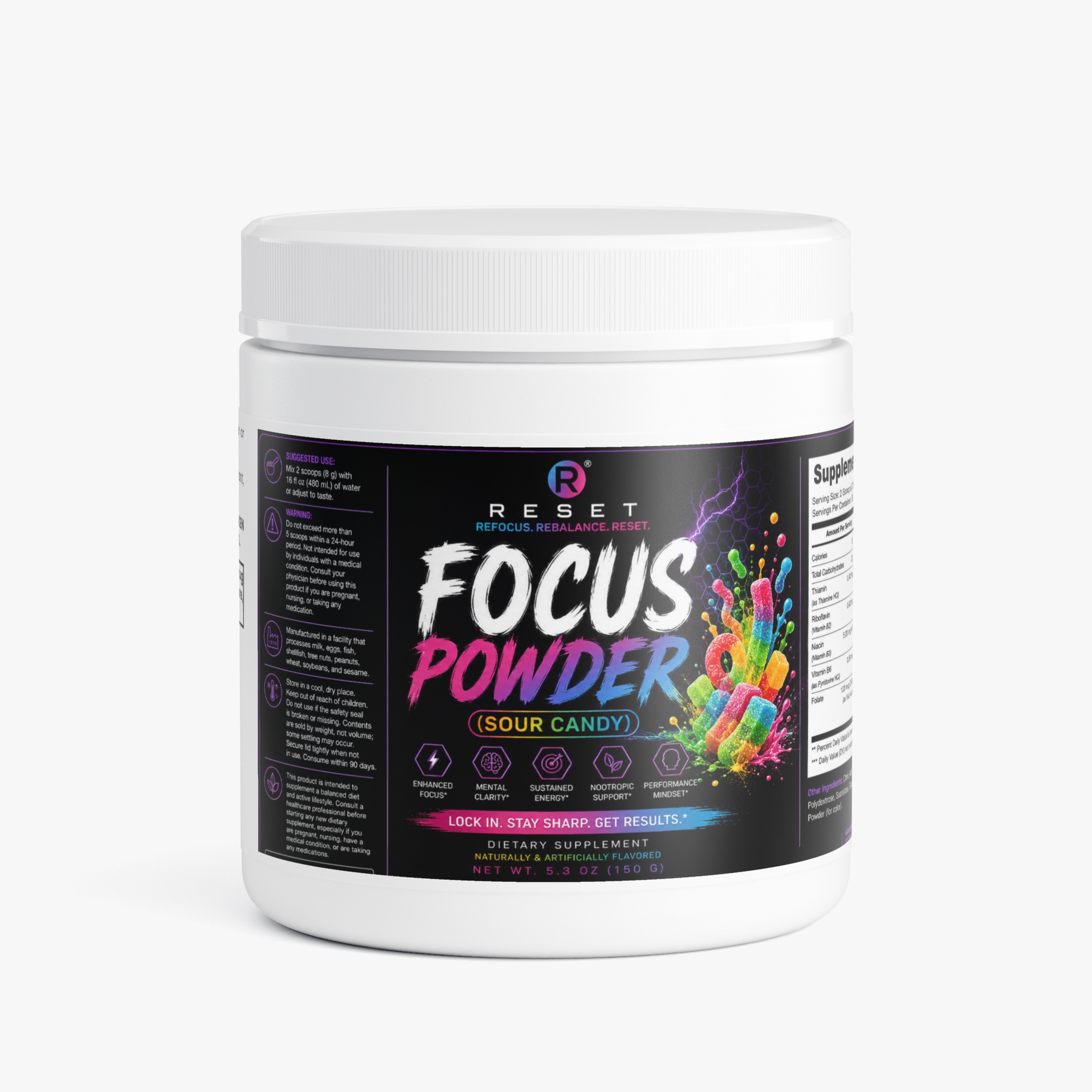 Focus Powder (Sour Candy)