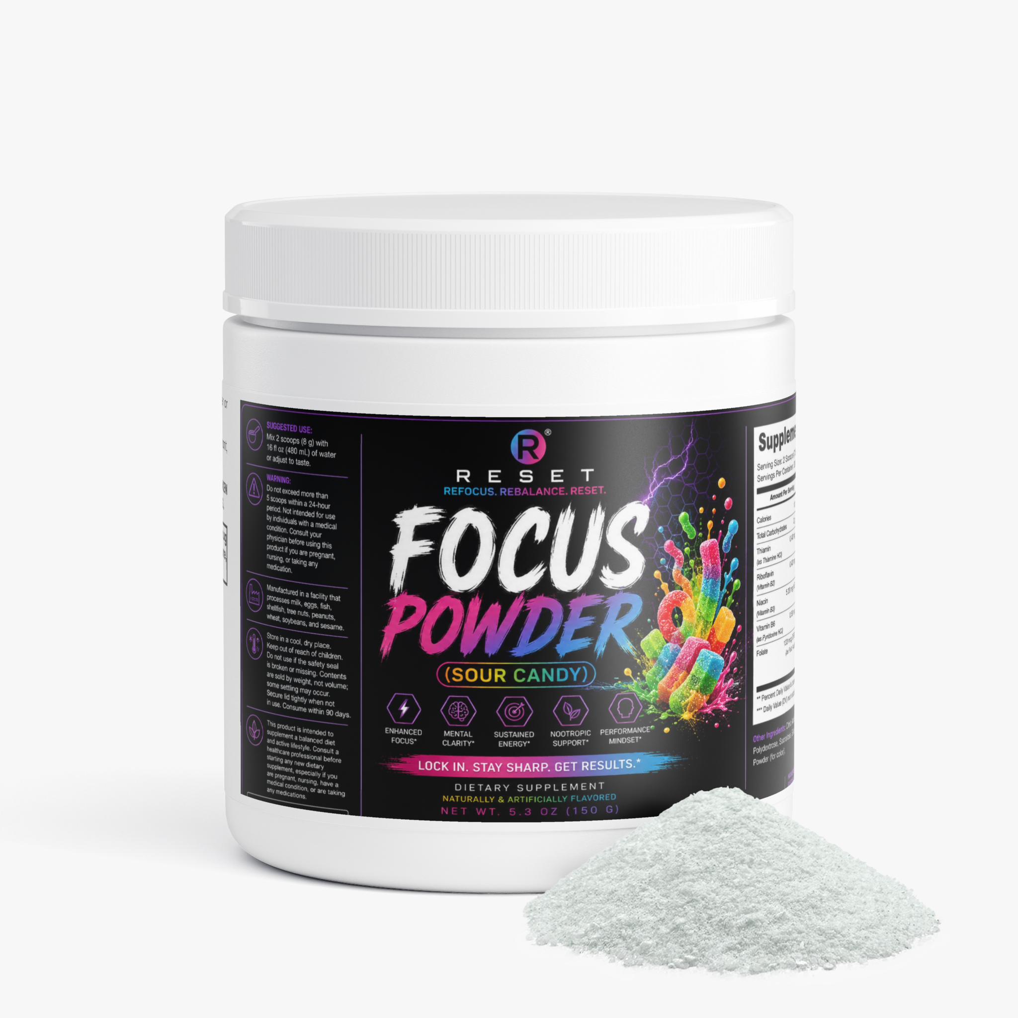 Focus Powder (Sour Candy)