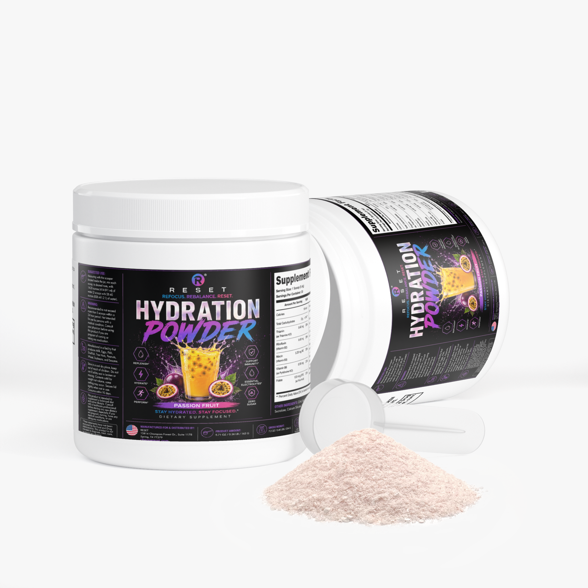 Hydration Powder (Passion Fruit)
