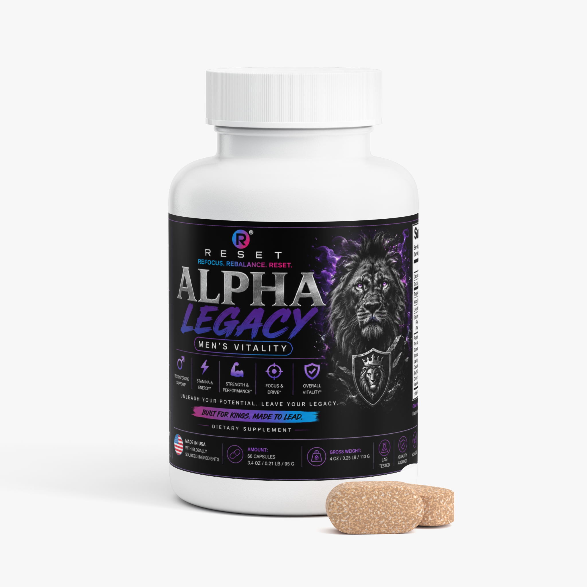 Daily Men's Vitality supplement