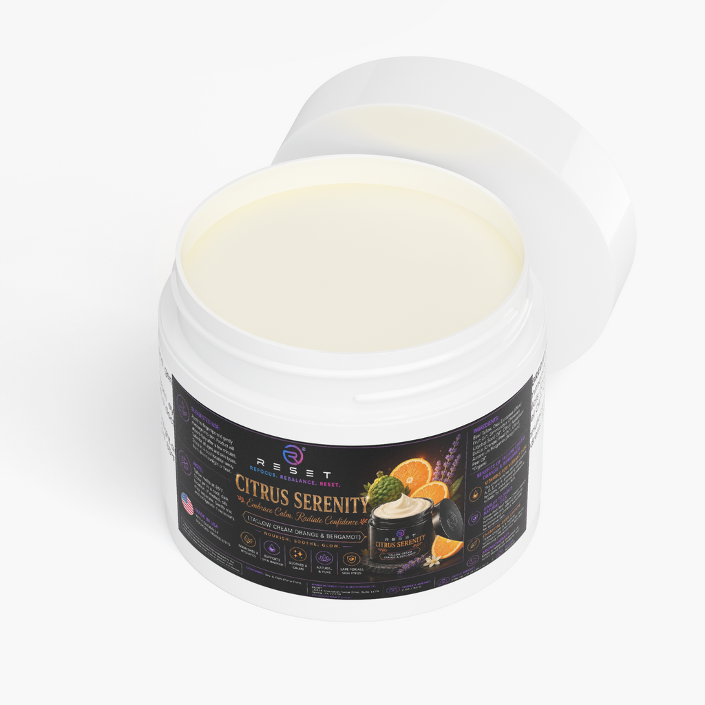 Tallow Cream Orange & Bergamot