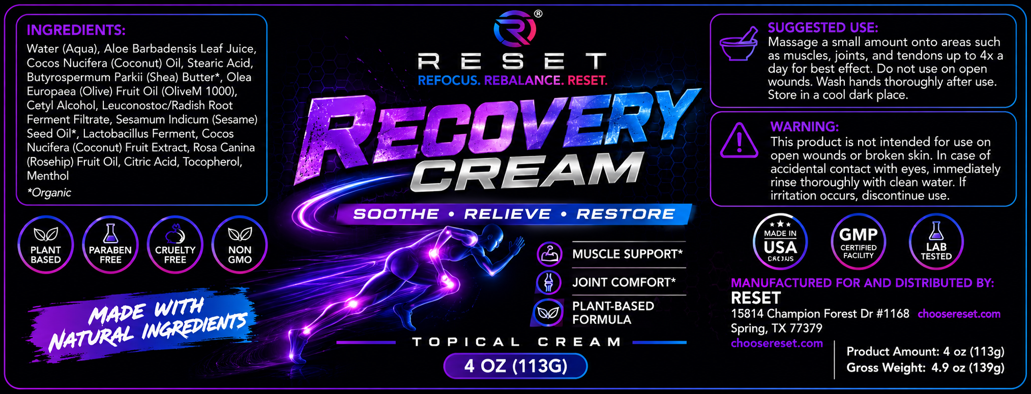 Recovery Cream